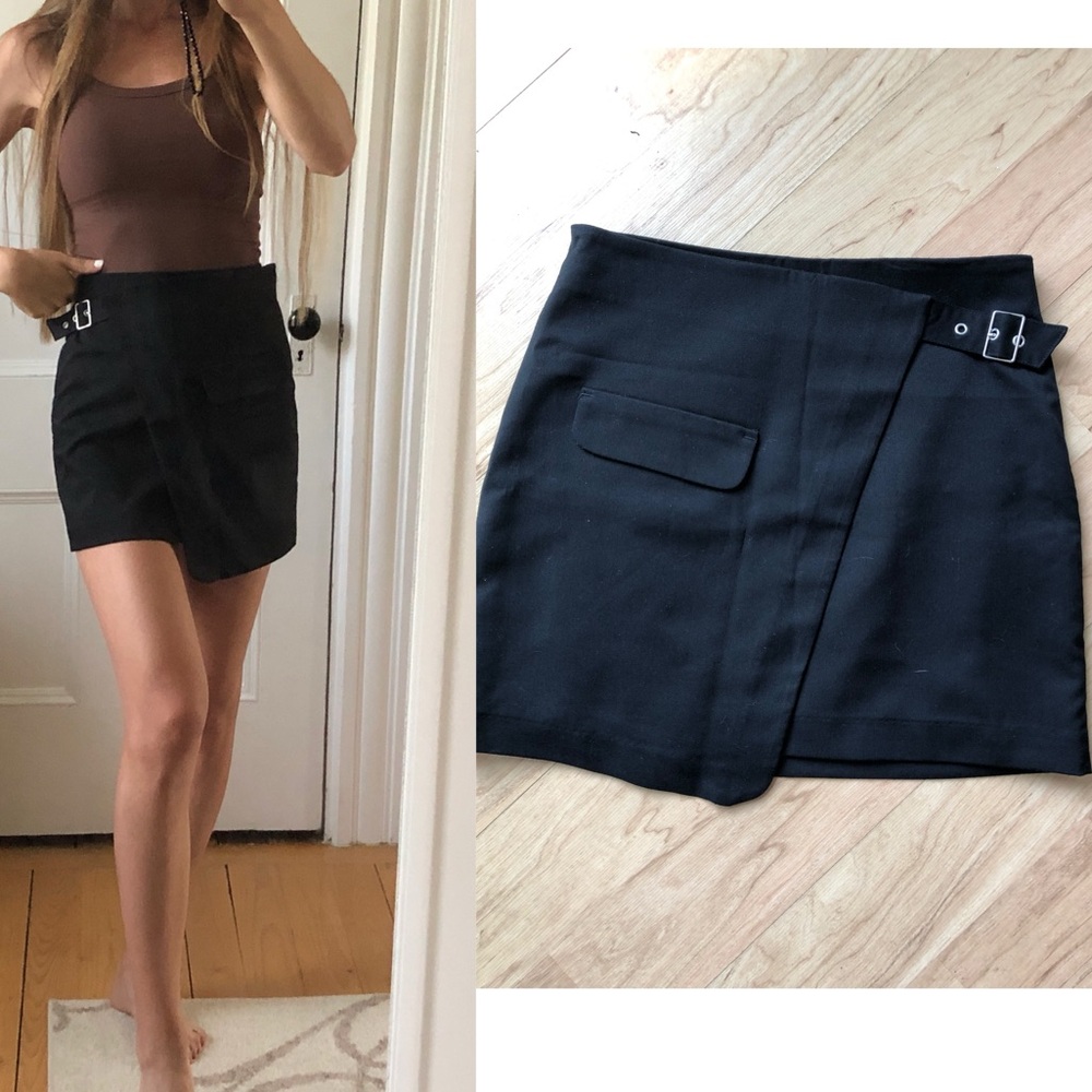 H&M Black mini Skirt XS /S